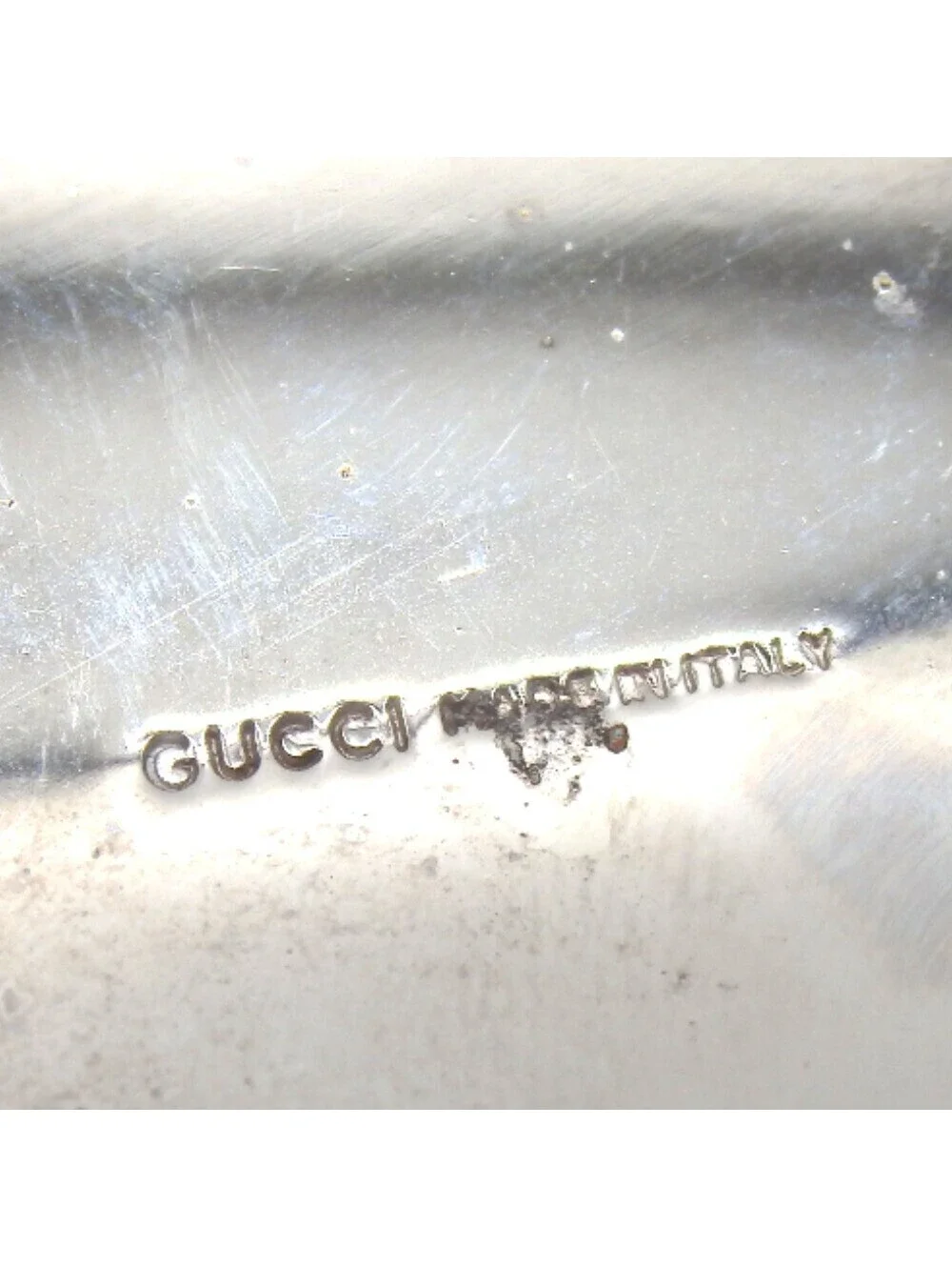 Authentic GUCCI round G money clip metal[Used]